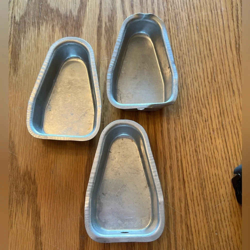 Set of 3 Vintage Ice Cream Molds